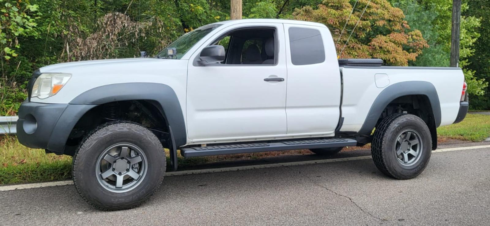 Toyota Tacoma pickup truck with open bed for hauling, Franklin NC